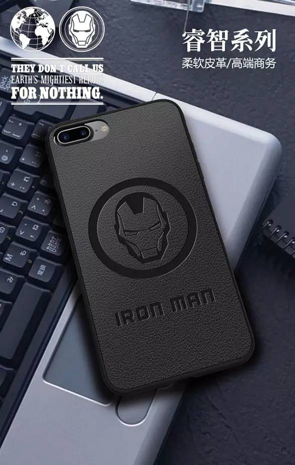 X-Doria Marvel Avenger Wise 3D PU Leather Case Cover for Apple iPhone 7 Plus & iPhone 7