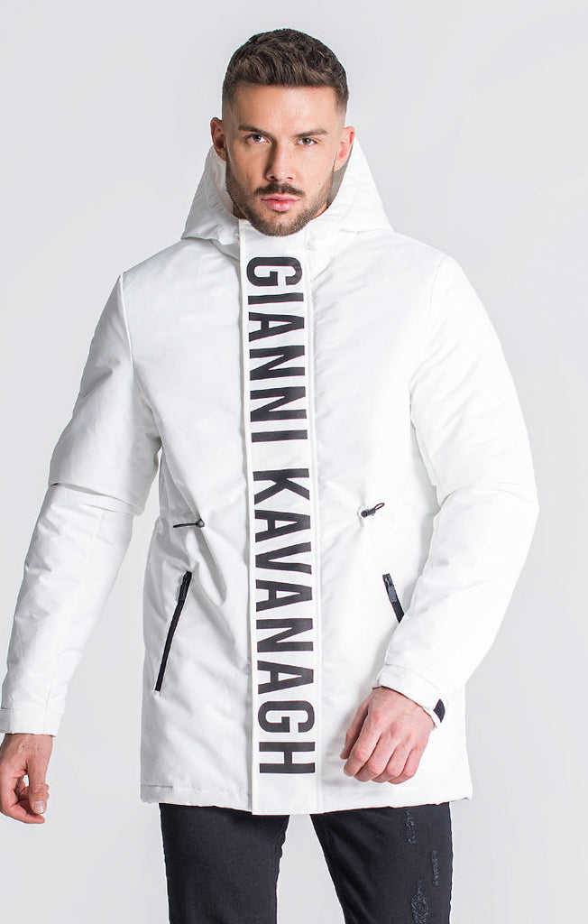 realimentación menos Subvención White Zermatt Coat | Overcoats | Gianni Kavanagh Men – UB Online Store