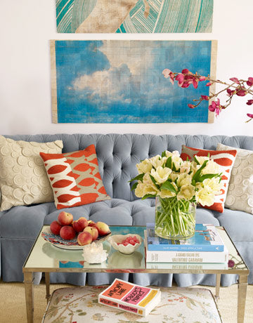 Apartment Wall Decor and Accent Color Accessories