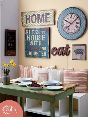 kitchen wall decor, vintage kitchen signs