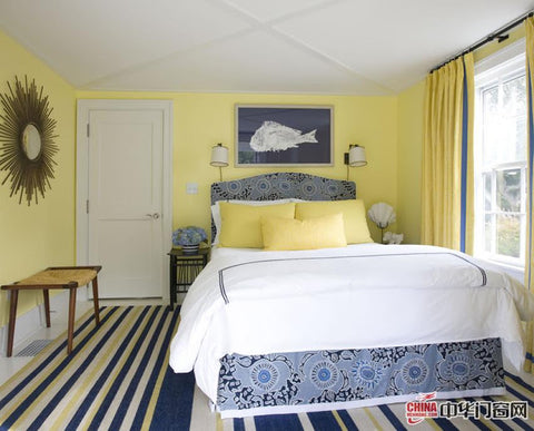 yellow bedroom decor ideas