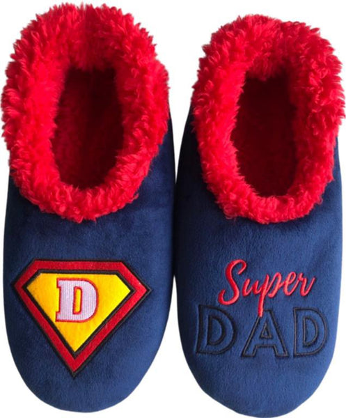 Slumbies - Men's Small Simply Pairables Super Dad Foot Covering