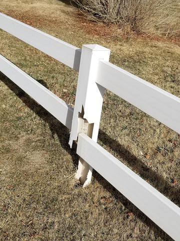 Broken Fence Post