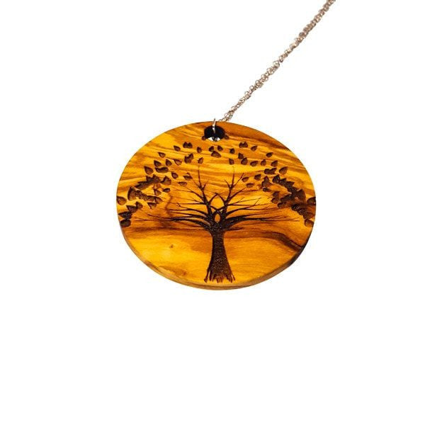 Necklace - Olea Tree Pendant - - District 31 - 4