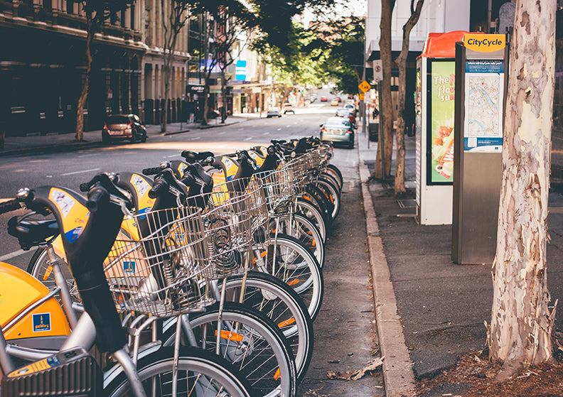 bike sharing station