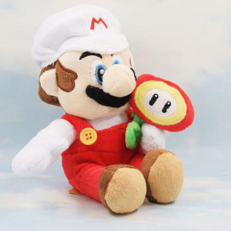 fire mario plush