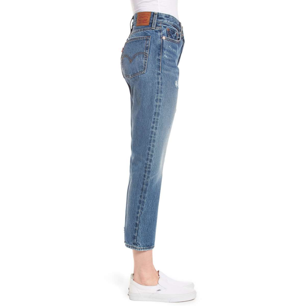 wedgie high waist straight jeans