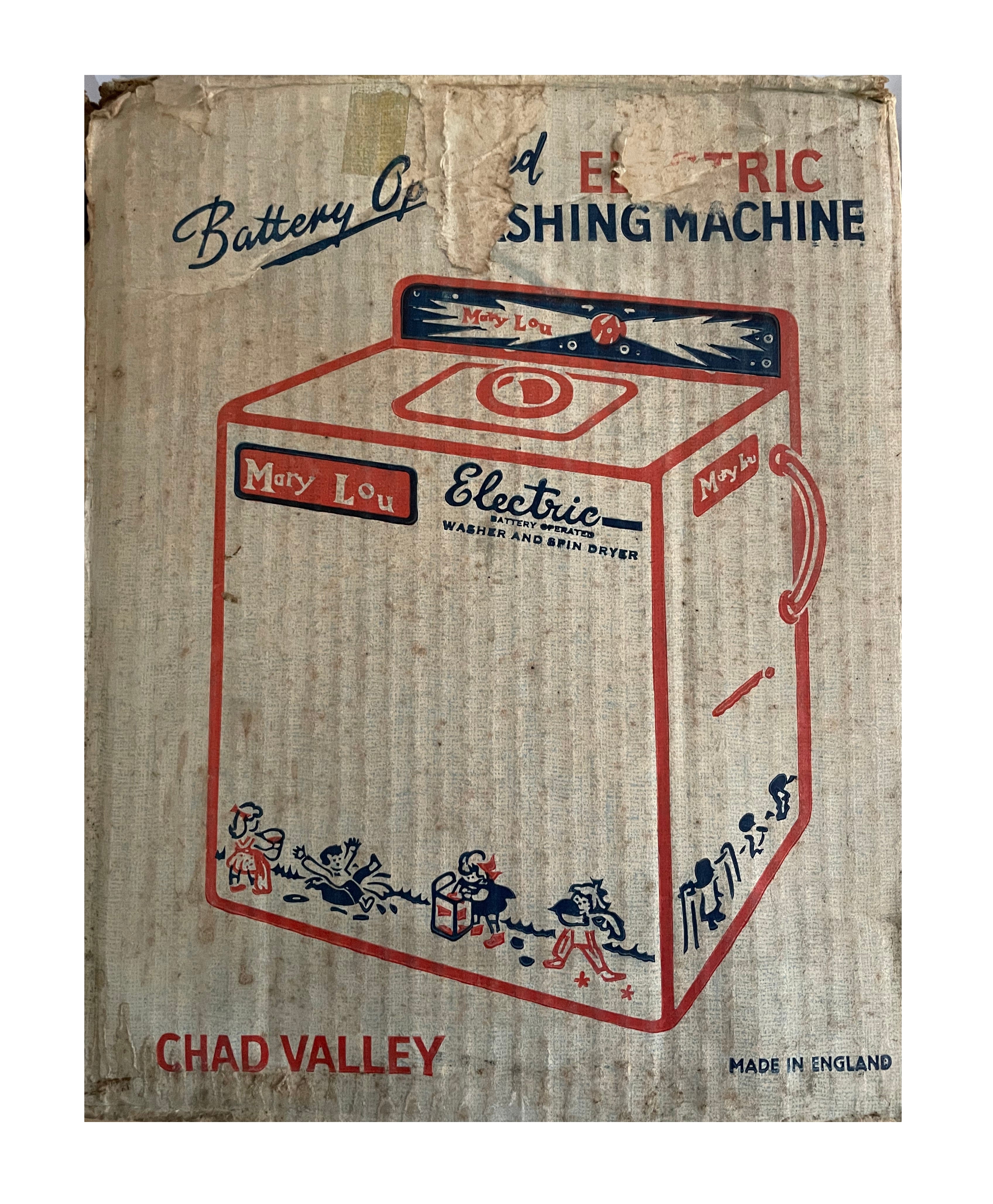 Chad Valley Vintage Chad Valley Mary Lou Washing Machine  & Spin Dryer Toy Spares Or Repair 