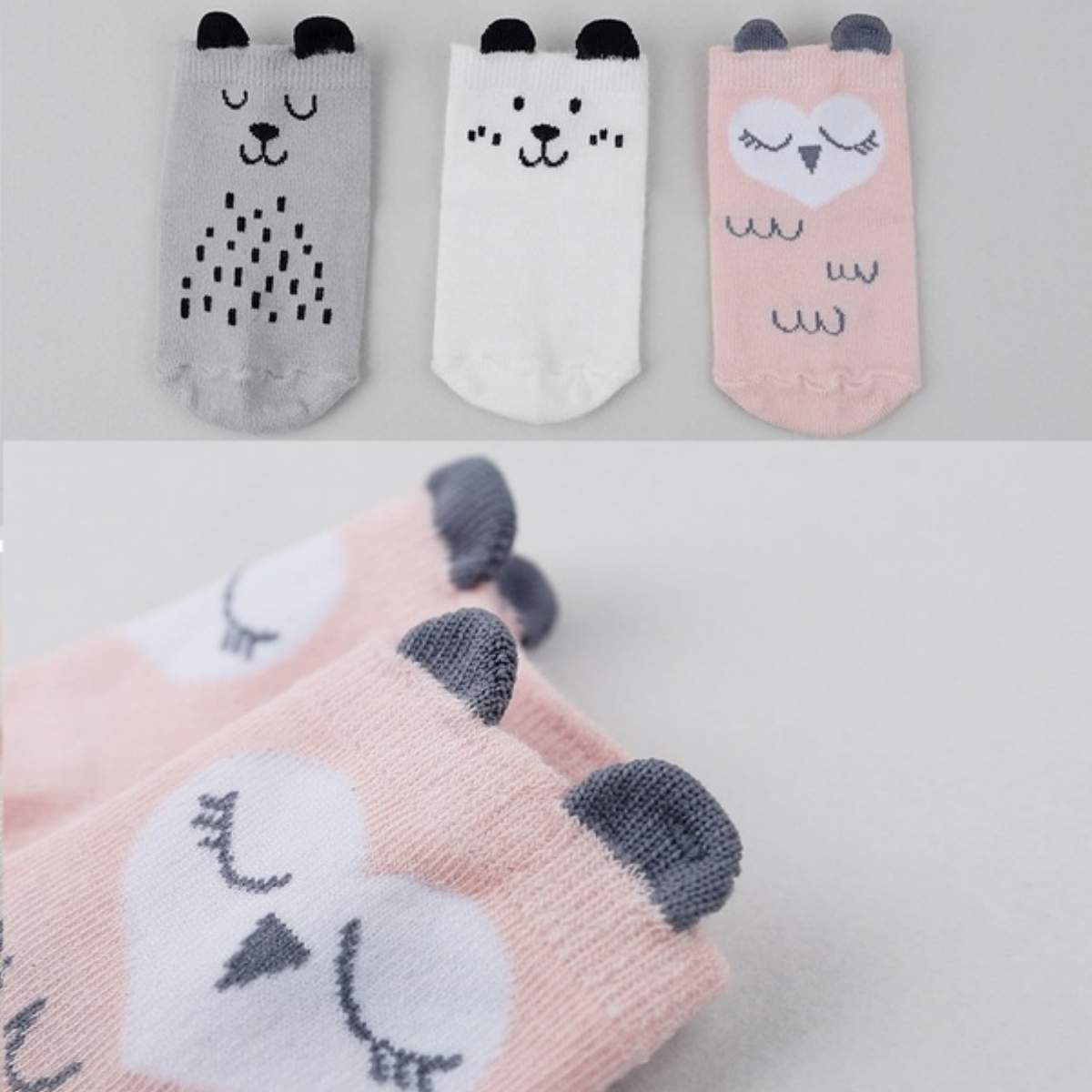 baby animal socks