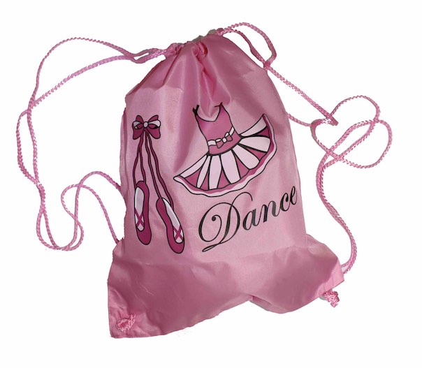 drawstring dance bag