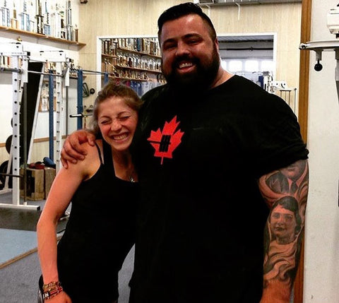 Powerlifters wearing Inner Strength Gear Posing for Picture