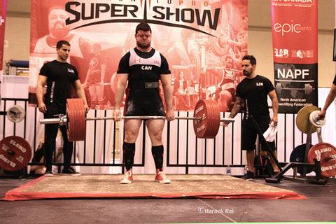 Male Powerlifter at 2018 Toronto Super Show