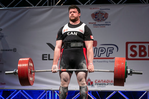 Male Powerlifter Lifting