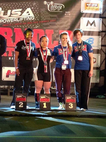 Women's Powerlifting Competition - Placements