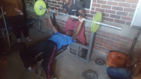 Benchpress with Spotter