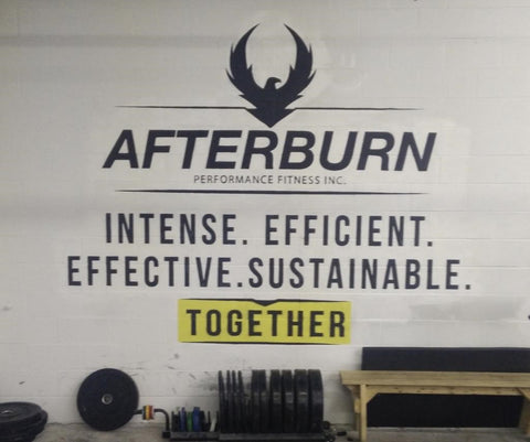 Afterburn Performance Fitness, Inc. Sign