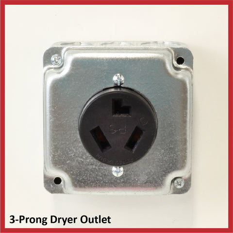 3-prong dryer outlet, ac works, dryer adapter, ev adapter