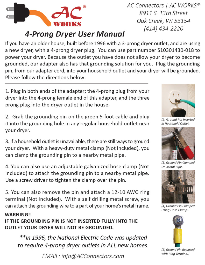 4-Prong User Manual 
