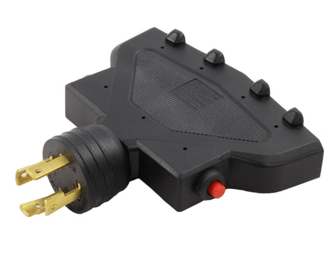 ADL1430F520-FD, Compact Adapter, Twist Lock, 4-prong Generator Adapter
