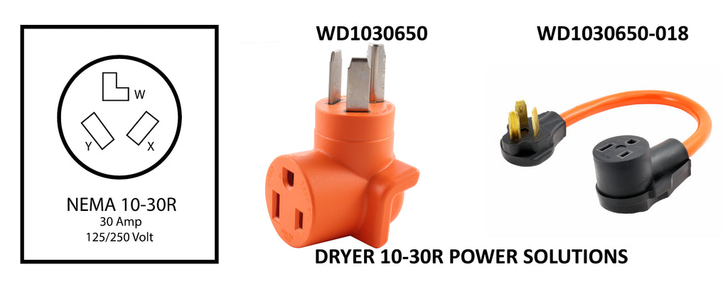 Dryer NEMA 10-30R Power solutions