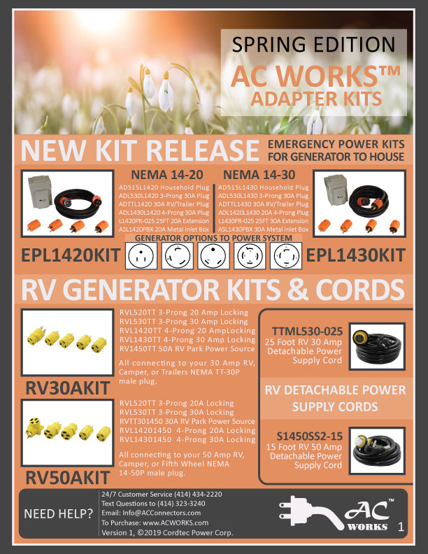 AC WORKS™ Spring Product Sheet Download P1