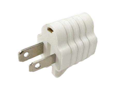 2-prong plug, polarized plug, polarized, AC Works, ACConnectors, AC Works Connector 