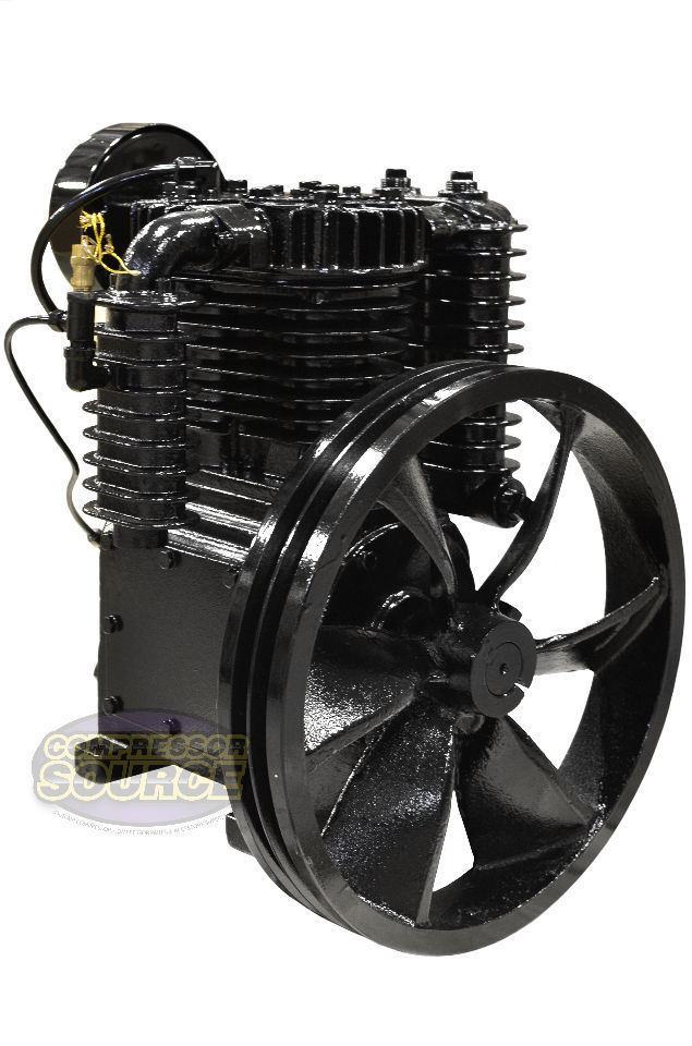 Ondoorzichtig twist advocaat 5 Horsepower Cast Iron 2 Stage Air Compressor Pump CI5 – compressor-source