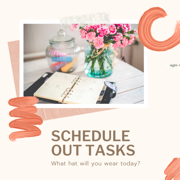 How to have a super productive week blog - schedule out tasks - Valia Honolulu