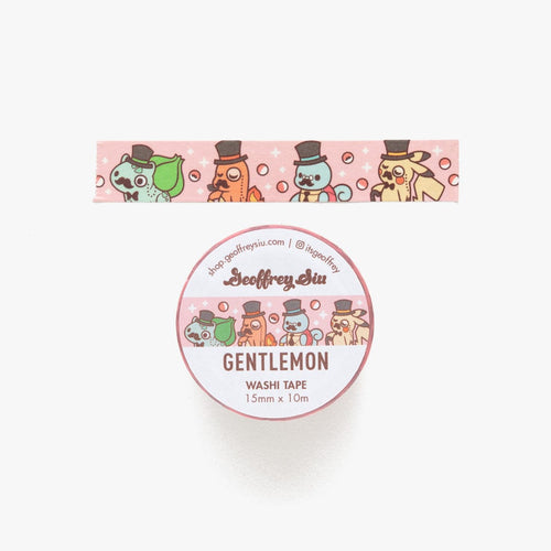 Say You Sha Stationary Gentlemon Washi Tape sungkyulgapa