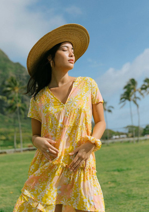 Yireh Dress Florentine Dress in Tropical Garden Florentine Dress in Tropical Garden | YIREH | An ethically conscious clothing brand sungkyulgapa