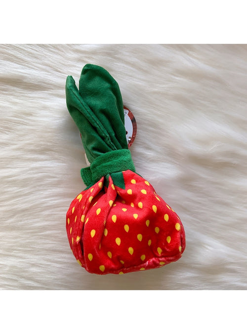 Dis-and-Bark Pet 2-in-1 Strawberry Candy Dog Toy sungkyulgapa