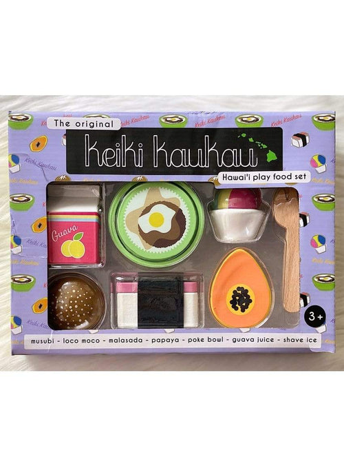 Keiki Kaukau Keiki Keiki Kaukau Food Set Keiki Kaukau Food Set | Hawaii Toys and Puzzles sungkyulgapa