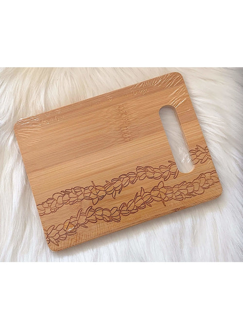 Laha’ole Home Small Pīkake Bamboo Charcuterie Board sungkyulgapa