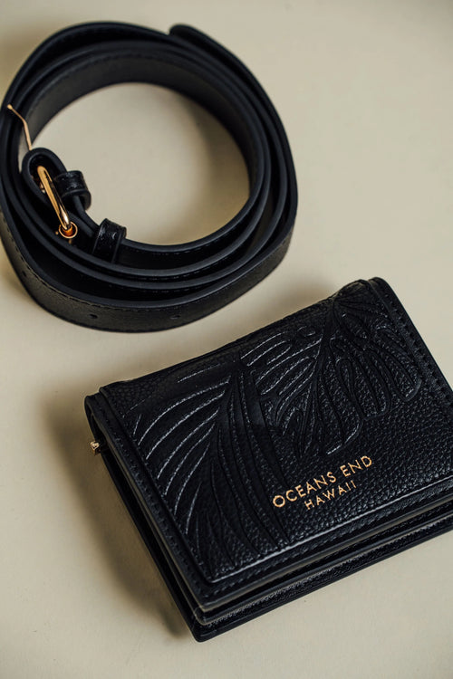 Ocean's End Handbag Onyx Charlotte Mini Wallet Ocean's End Charlotte Mini Wallet in Creme Combo | sungkyulgapa sungkyulgapa