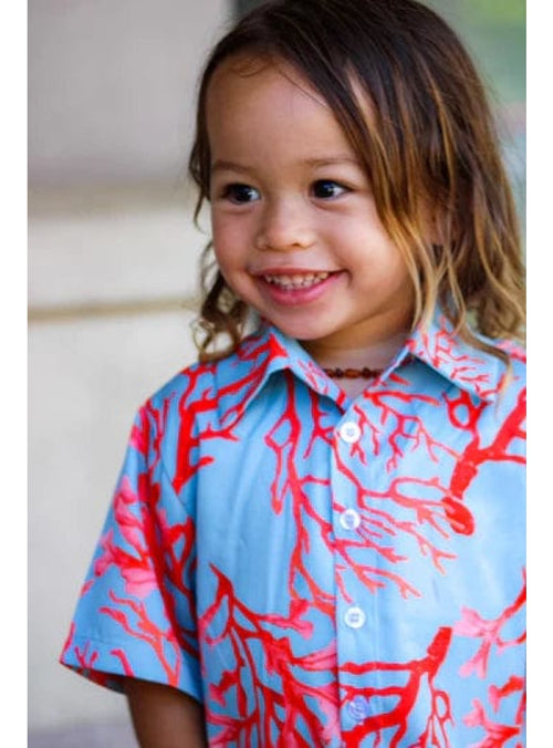 Pohaku Hawaii Keiki Boy's Aloha Shirt in Kula Boys Aloha Shirt in Kula | Keiki Aloha Shirt | sungkyulgapa sungkyulgapa