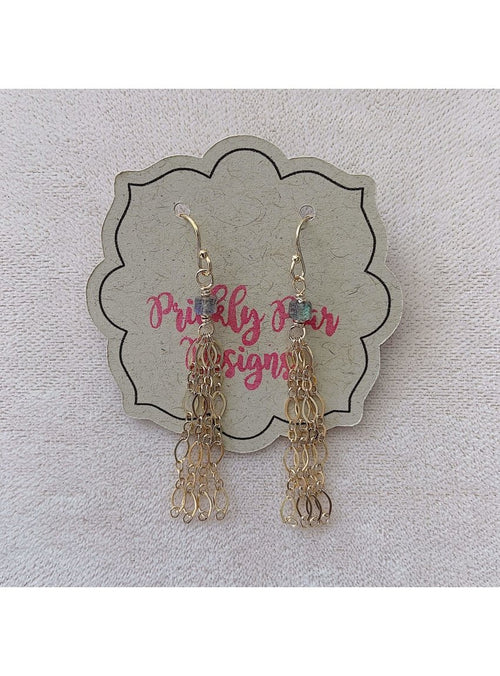 Prickly Pear Designs Jewelry GF Labradorite Earrings Labradorite Earrings | Unique Handmade Gemstone Jewelry | Valia Ho sungkyulgapa