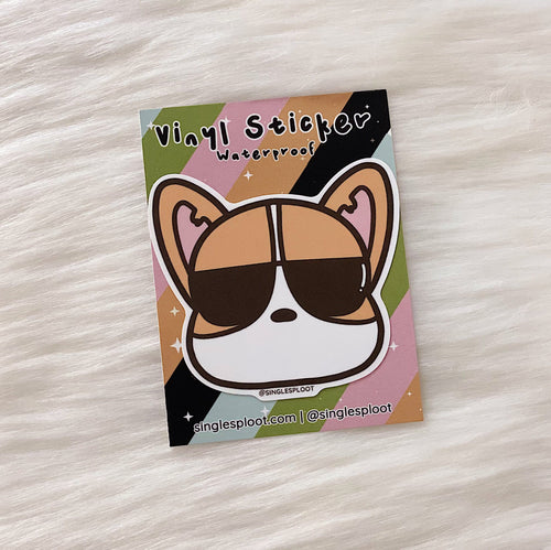 Single Sploot Stationary InCORGnito Corgi Sticker InCORGnito Corgi Sticker | Single Sploot at sungkyulgapa sungkyulgapa