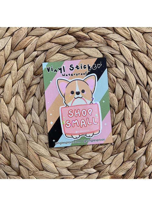 Single Sploot Stationary Shop Small Corgi Sticker Shop Small Corgi Sticker | Single Sploot at sungkyulgapa sungkyulgapa