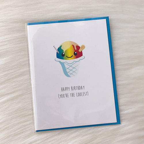 Tiny Hearts Gift Happy Birthday (You're the Coolest) Card Happy Birthday (You're the Coolest) Card | Tiny Hearts at sungkyulgapa sungkyulgapa