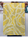 sungkyulgapa Home Pīkake Lei Tea Towel in Sunshine Valia x Kākou Collective Collaboration Tea Towels in Pīkake Lei sungkyulgapa