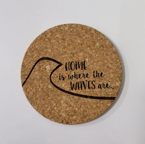 Workshop 28 Home Cork Coaster in Home is Where the Waves are Cork Coaster | Workshop 28 at sungkyulgapa sungkyulgapa