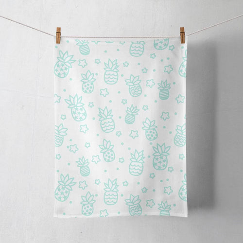 Workshop 28 Home Turquoise Pineapple Confetti Cotton Dishcloth Pineapple Confetti Cotton Dishcloth | Workshop 28 at sungkyulgapa sungkyulgapa
