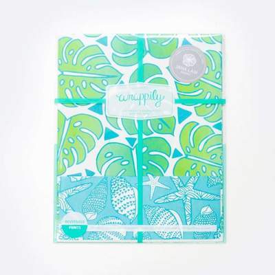 Wrappily Eco Gift Wrap Co. Stationary Wrappily Paper in Monstera Jungle sungkyulgapa