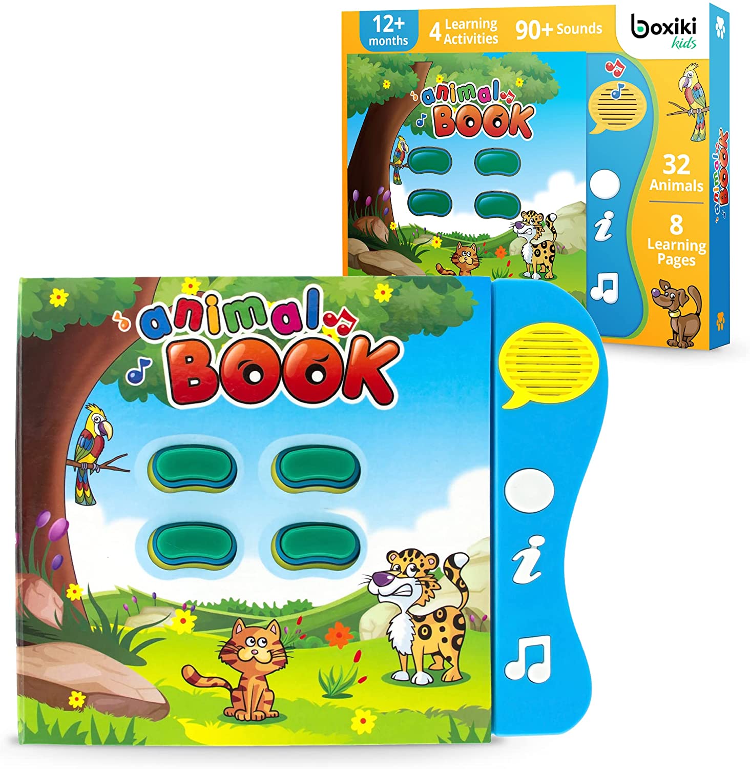 Animal Learning Sound Book for Babies & Children – Boxiki