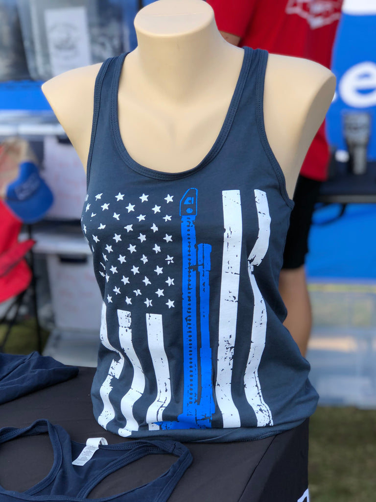 Flag Blue Line - Tank