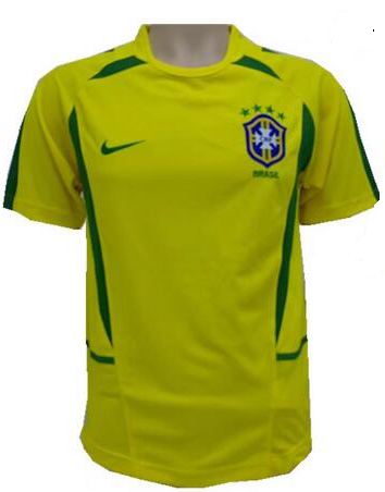 Brazil 2002 Home Retro Jersey - Pro 