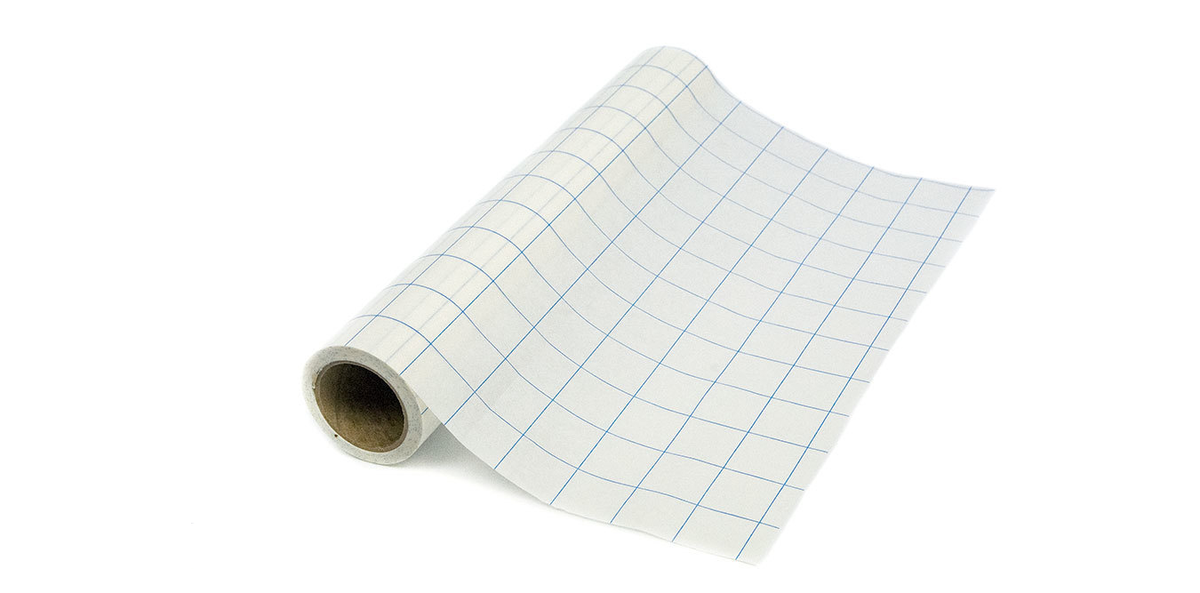 (PAPER) Grid Paper Medium-Tack Transfer Tape 12&quot;x30&#39; Roll – Speedy Vinyl