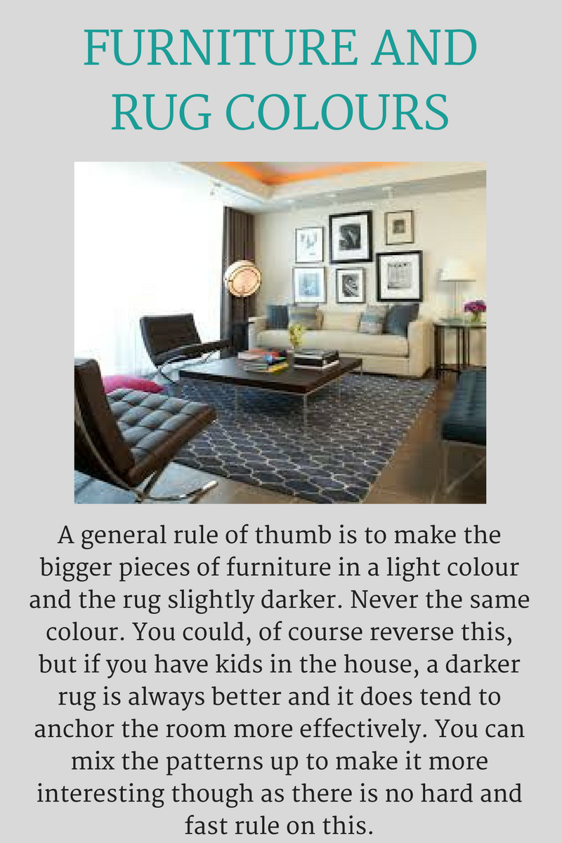 Furniture and Rug Colours