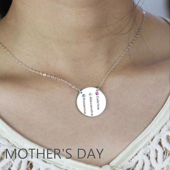 Mothers Day Gift Ideas - Personalized jewelry for her