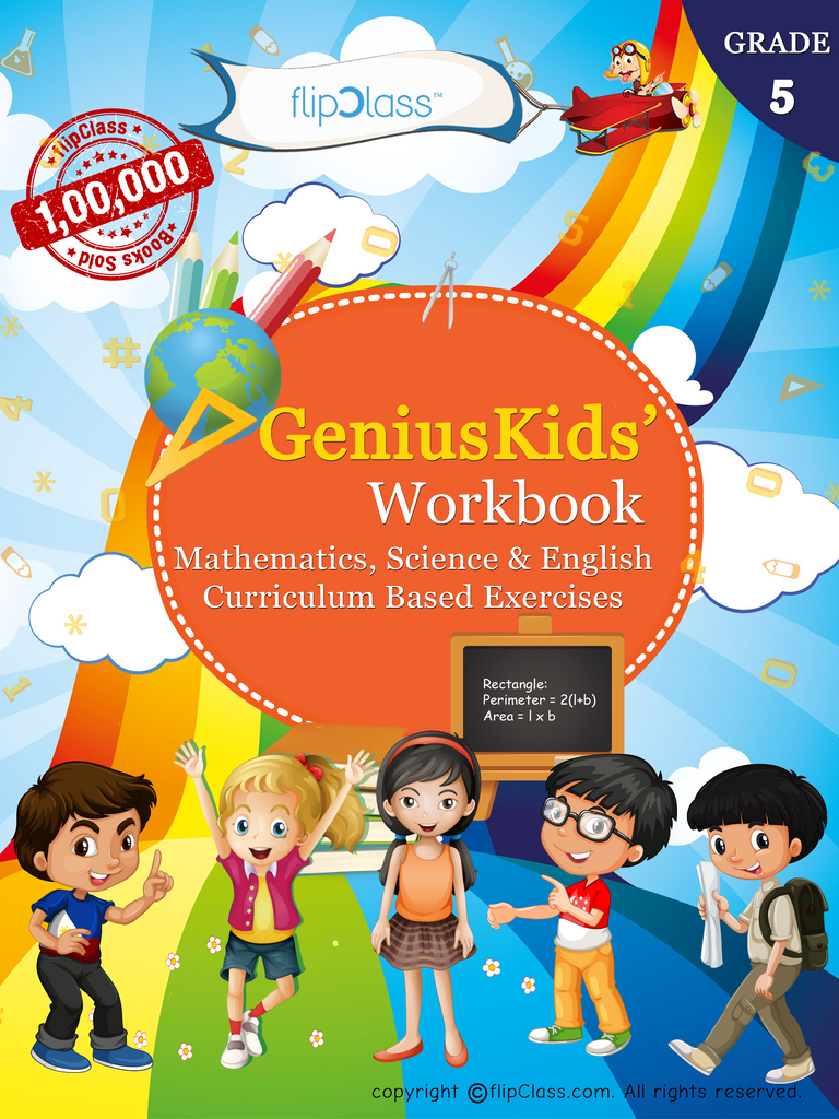 Genius Kids Worksheets for Class 5 (5th Grade) | Math, English